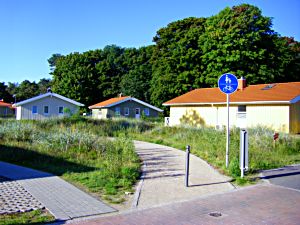 Ferienhäuser auf dem Priwall an der Ostee bei Travemünde Strand
